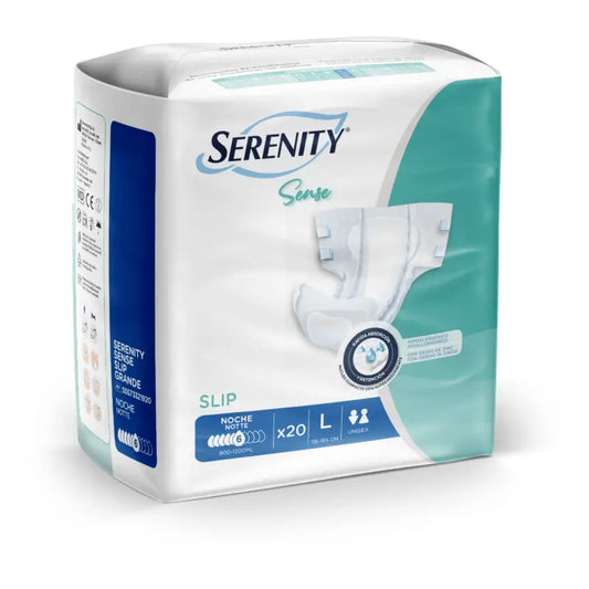 Serenity Slip Large Night, 80 pezzi.