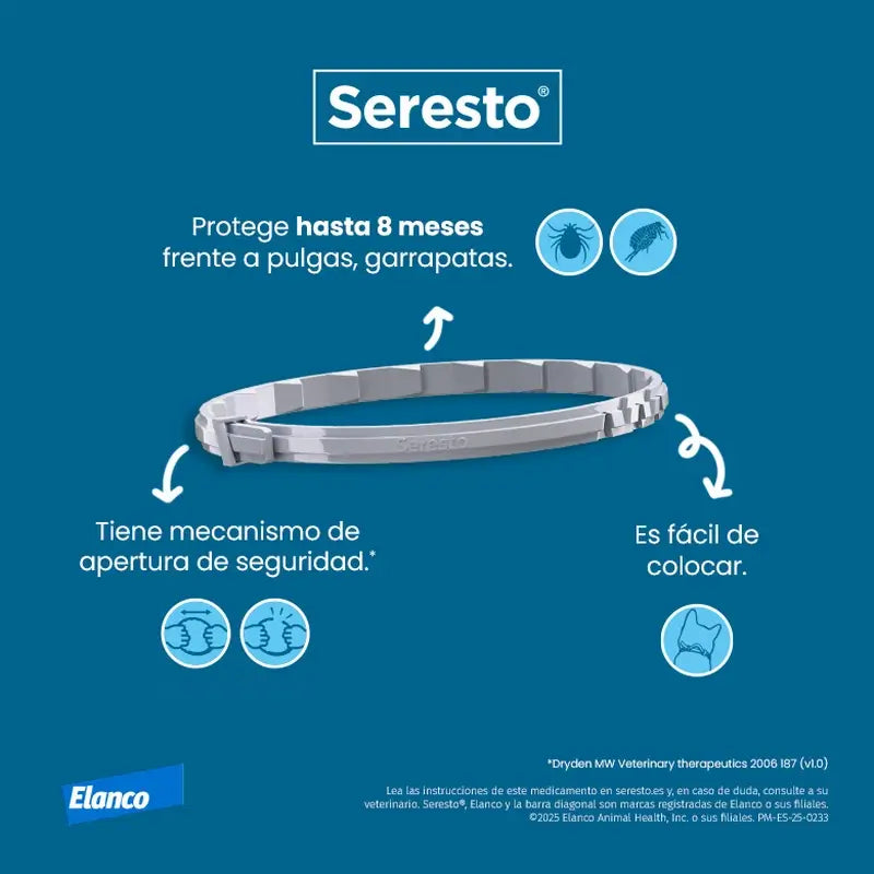 Collare per gatti Seresto Confezione da 2 unità