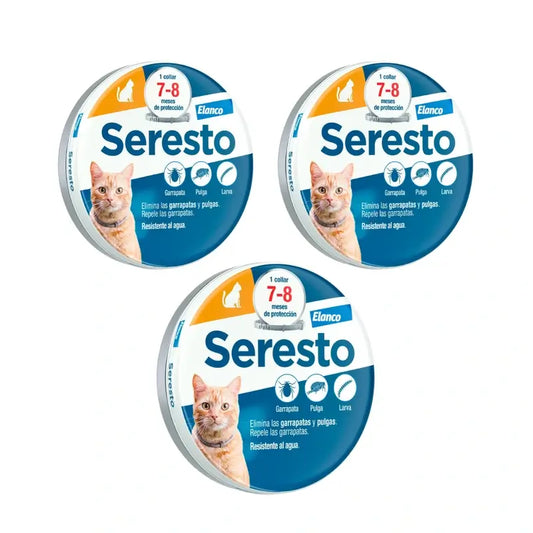Confezione di collari per gatti Seresto 3 unità