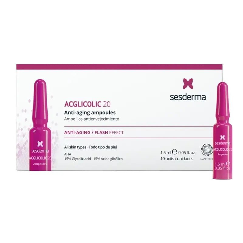 Sesderma Acglicolic Classic, 10 fiale x 1,5 ml