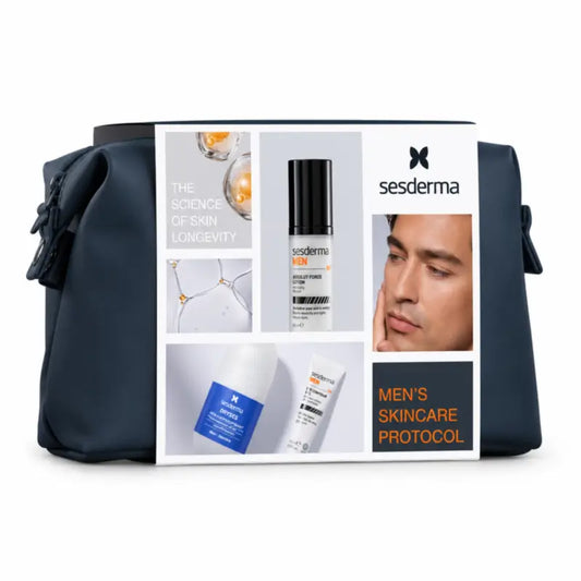 Sesderma - Pacchetto "Men's Skincare Protocol" Ses Men Absolute Force: lozione + contorno occhi