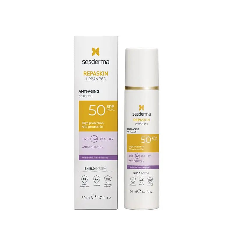 Sesderma Repaskin Urban 365 Anti-Età, 50 ml