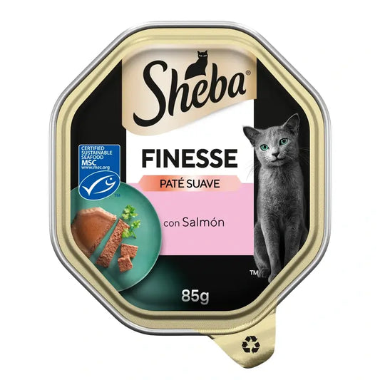 Sheba Finesse Salmone 22X85 Gr