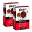 Sostituto della crema pasticcera Siken Brownie, confezione da 2 x 6 bustine