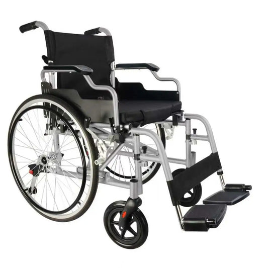 sedia in alluminio semovente antiribaltamento, misura 52 cm