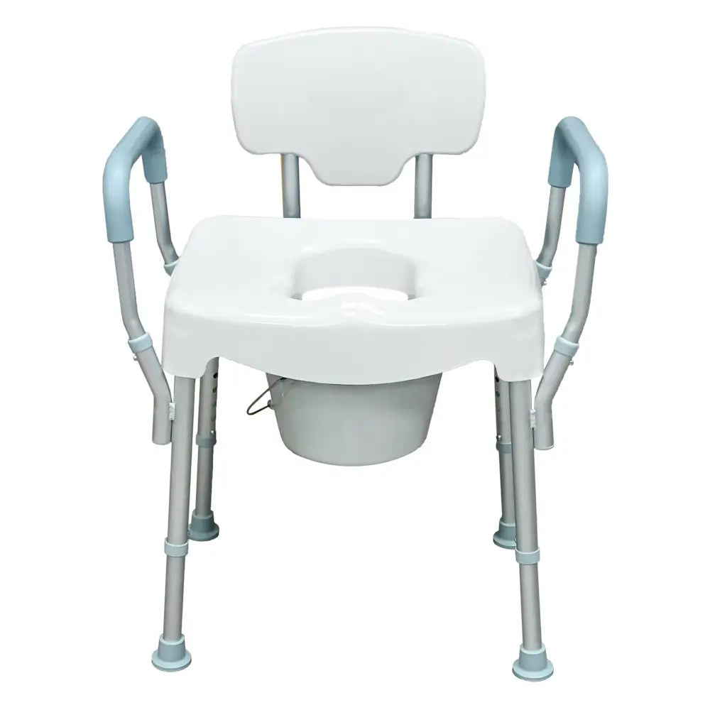 sedia da doccia e WC XL con braccioli