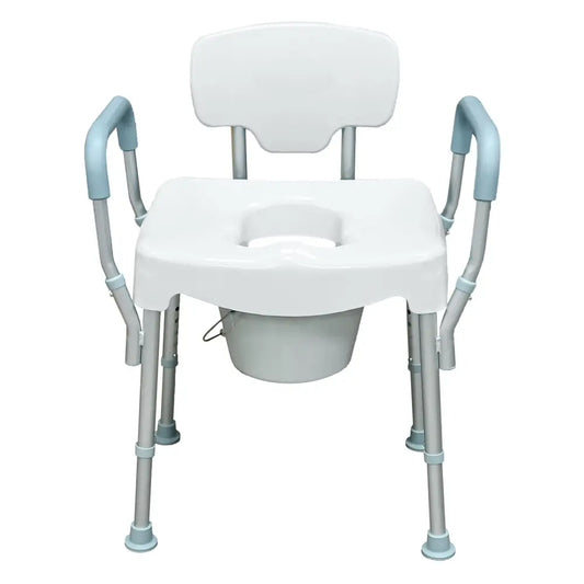 sedia da doccia e WC XL con braccioli