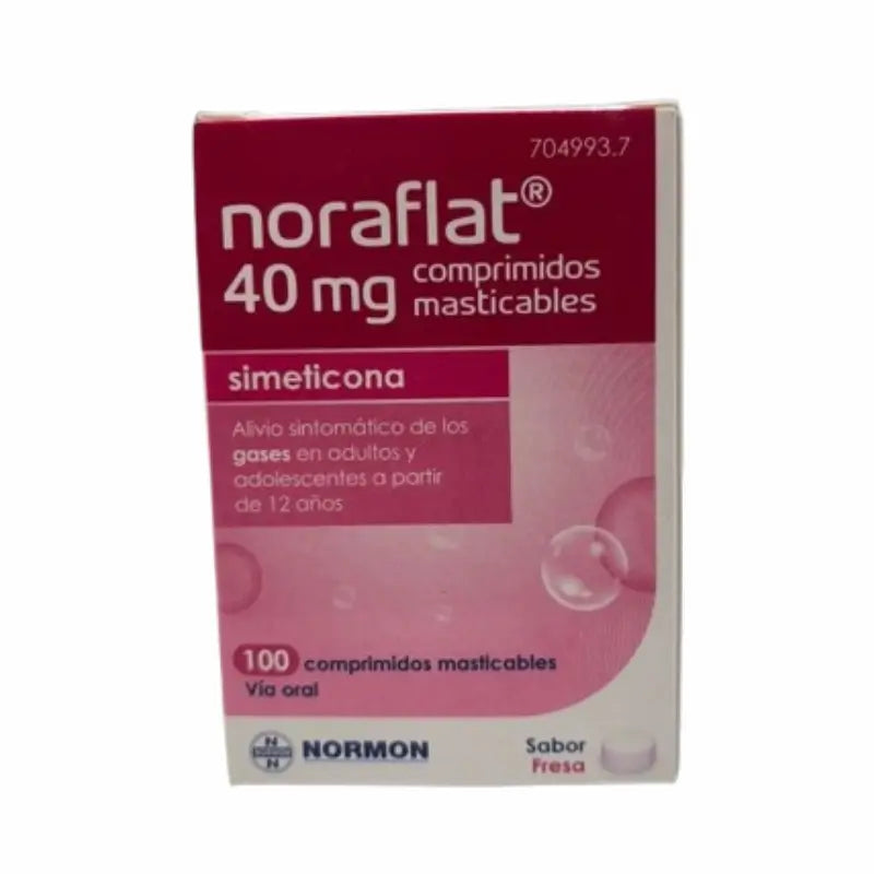 Simeticone Normon 40 mg, 100 compresse masticabili