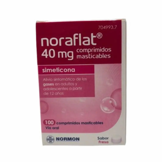 Simeticone Normon 40 mg, 100 compresse masticabili