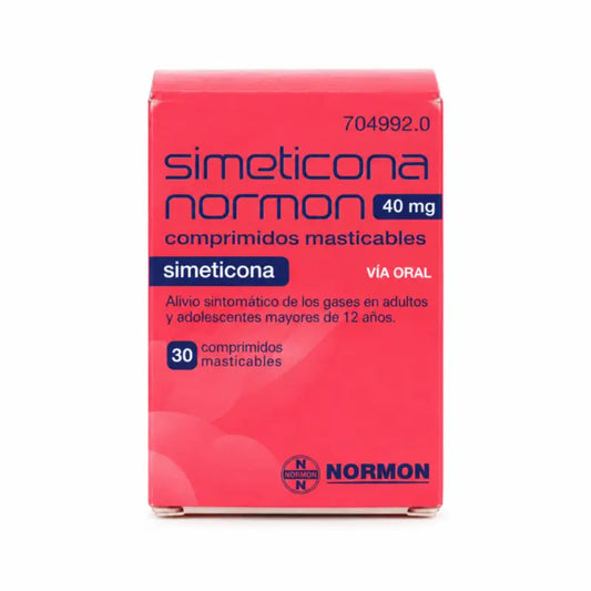 Simeticone Normon 40 mg 30 compresse masticabili