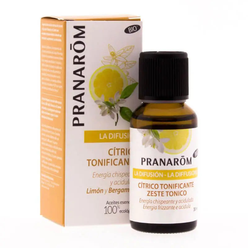 Pranarom Diffusion Diffusore tonificante agli agrumi, 30ml