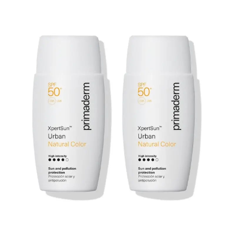 Singuladerm Xpertsun Spf50+ Urban Natural Color High Intensity, 2 unità
