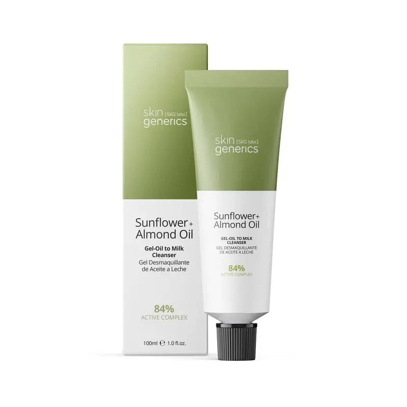 Skin Generics Geloil To Milk Detergente Fiore di Sole + Olio di Mandorle 84% , 100 ml