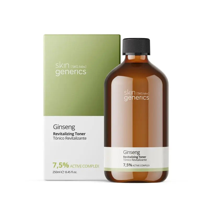 Skin Generics Tonico rivitalizzante al Ginseng 7,5% , 250 ml