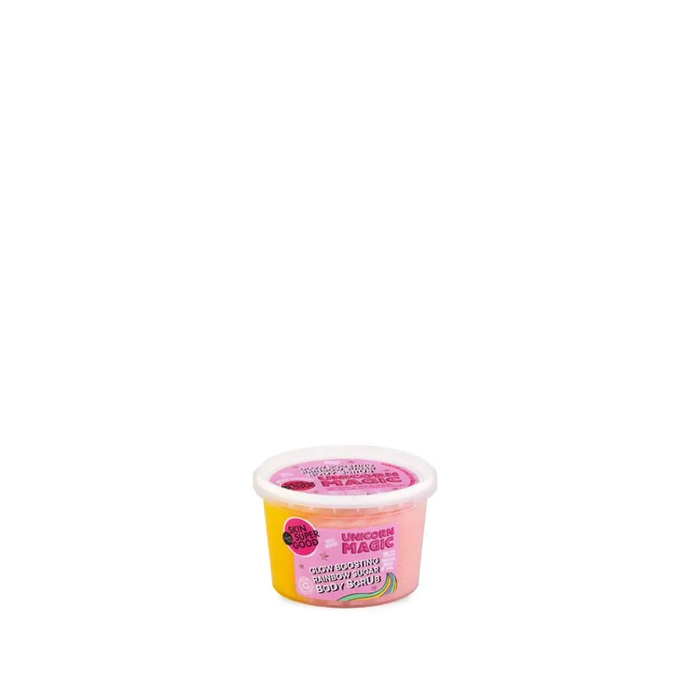 Scrub corpo allo zucchero super buono per la pelle con effetto magico Unicorn Glow. Mylittlemagic, 250 Ml