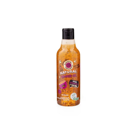 Skin Super Good Gel doccia naturale al frutto della passione e ai semi di basilico, 250 ml