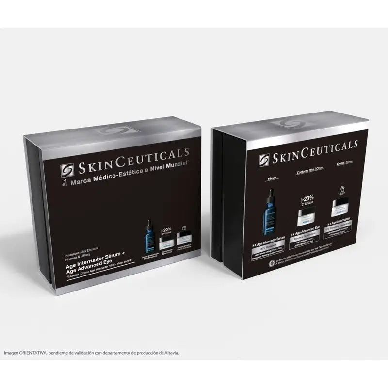 Skinceuticals Siero Interruttore Età Rassodante e Lifting + Protocollo Occhi Age Advanced