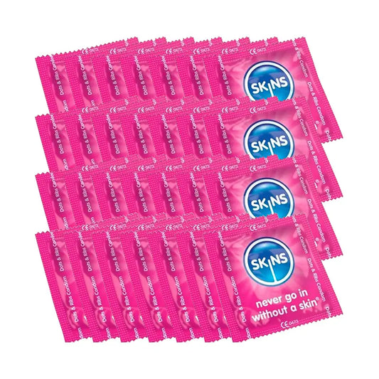 Preservativi Skins Puntini e Smagliature sacchetto da 500 pezzi