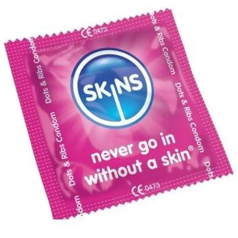 Preservativi Skins Puntini e Smagliature sacchetto da 500 pezzi