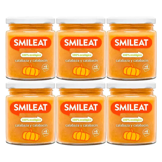 Zucchine e zucchine Smileat, 6x230 Gr