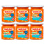 Barattolo piccolo Smileat con pezzi di pasta al pomodoro, confezione da 6 x 230 Gr