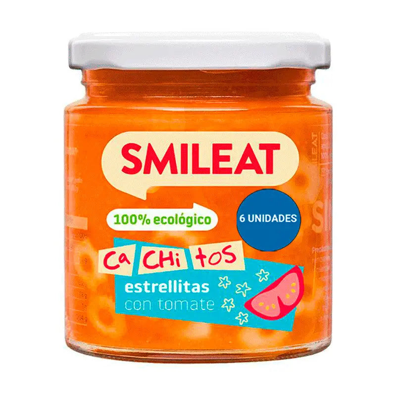 Smileat Small Jar With Pasta Chunks With Tomato, 6x230 Gr