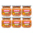 Smileat Barattolo di frutta biologica al lampone e alla pesca, Confezione 6 x 130 Gr
