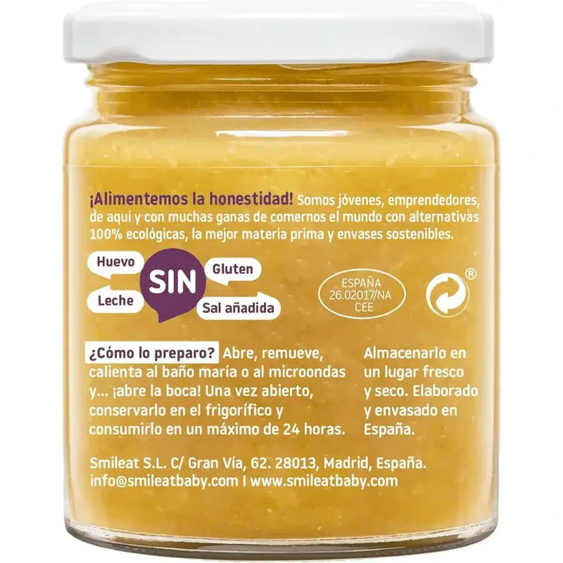 Barattolo di stufato di fagioli Smileat, Confezione 6 x 230 Gr