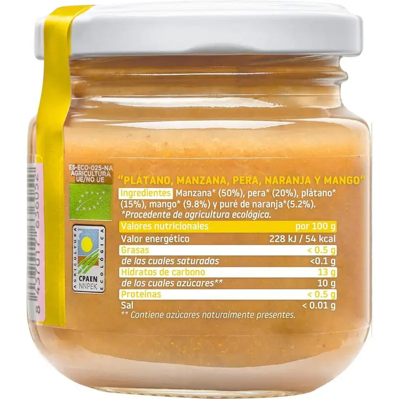 Smileat Multifrutti con mango, 6x130 Gr