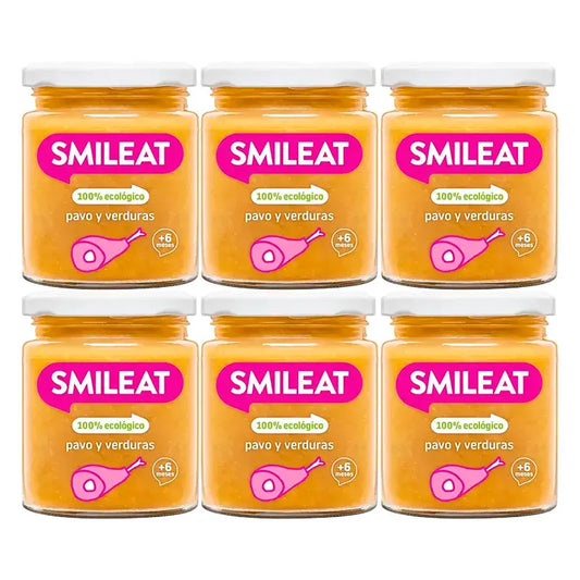 Crostata di tacchino e verdure Smileat, 6x230 Gr