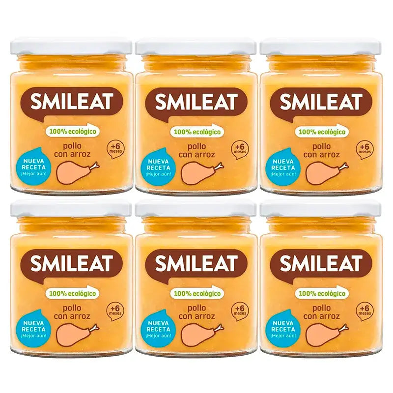 Pollo con riso Smileat, 6x230 Gr