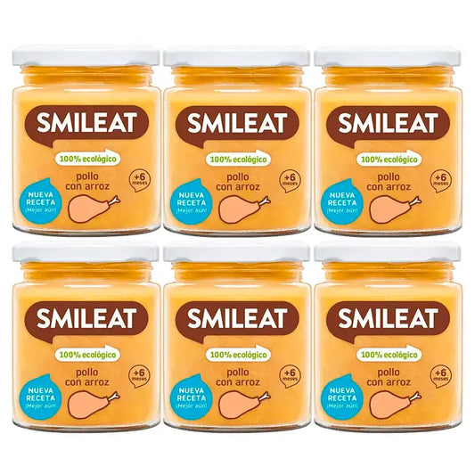 Pollo con riso Smileat, 6x230 Gr