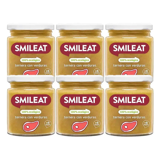 Crostatina di manzo e verdure Smileat, Confezione 6 x 230 Gr