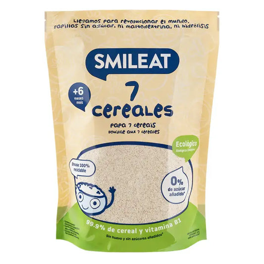 Smileat porridge di 7 Cereali biologici, 200 g