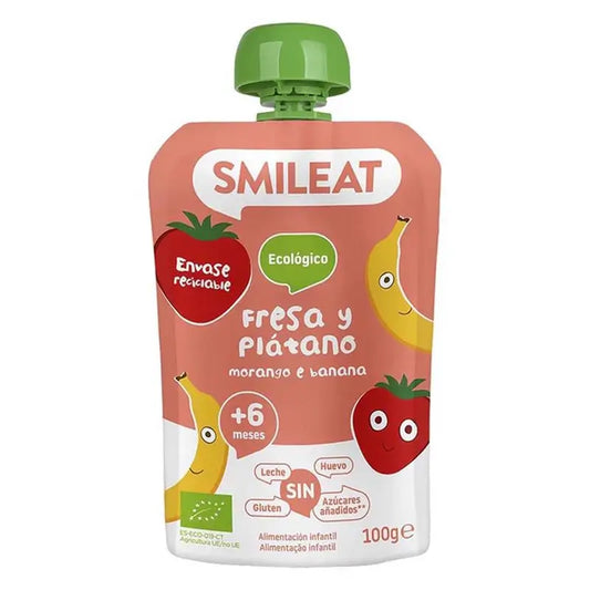 Sacchetto Smileat Fragola e Banana, 100 g