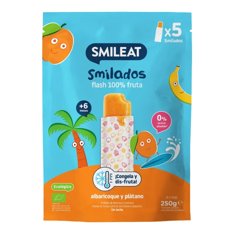 Smileat Smiled Albicocca-Banana Smileat Eco 50G