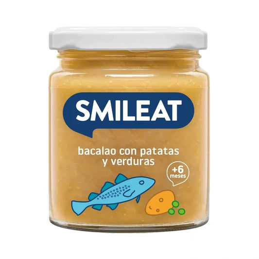 Baccalà e patate con verdure Smileat , 230 grammi