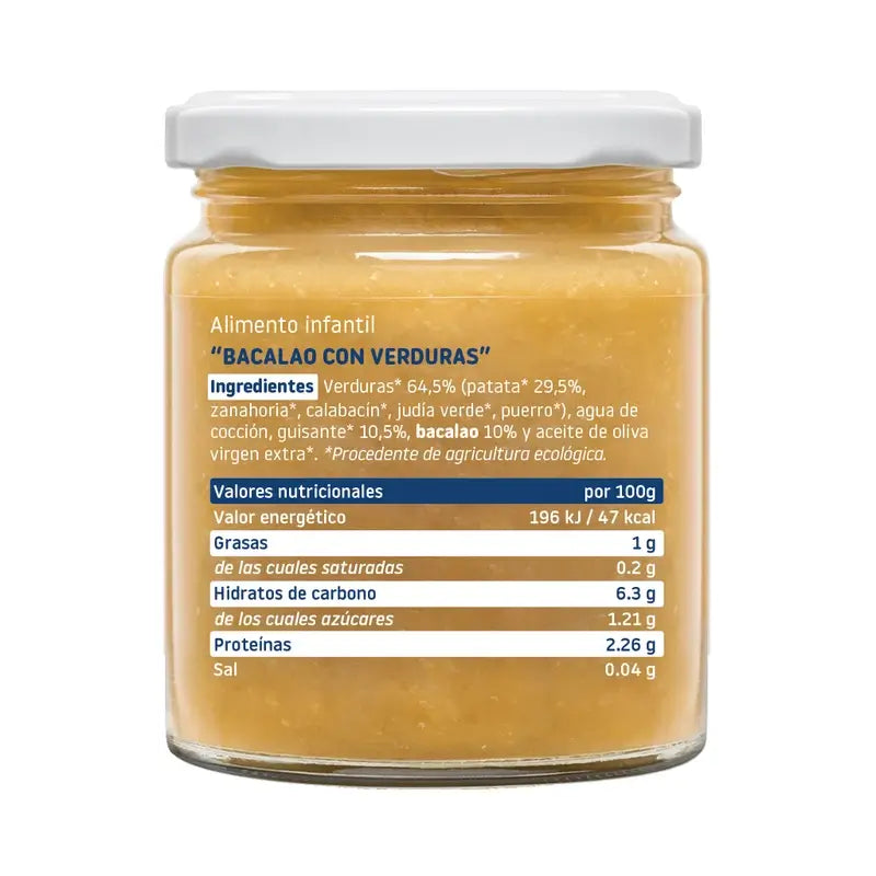 Baccalà e patate con verdure Smileat , 230 grammi
