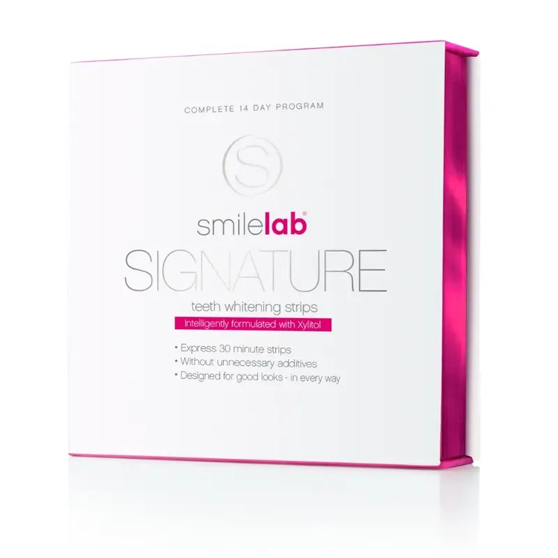 Smilelab Signature Strisce sbiancanti per denti, 14 pezzi.