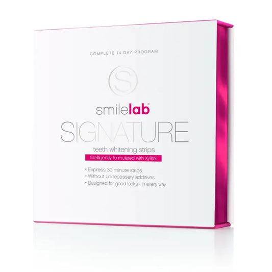 Smilelab Signature Strisce sbiancanti per denti, 14 pezzi.