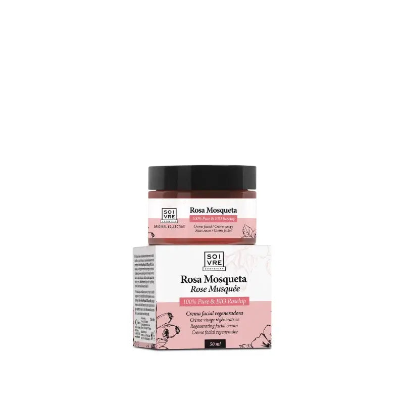 Soivre Crema viso alla rosa mosqueta BIO, 50 ml