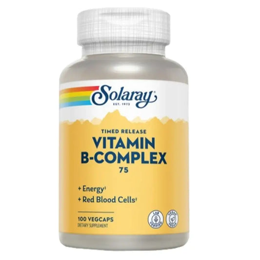 Solaray B Complex 75 A/R , 100 capsule