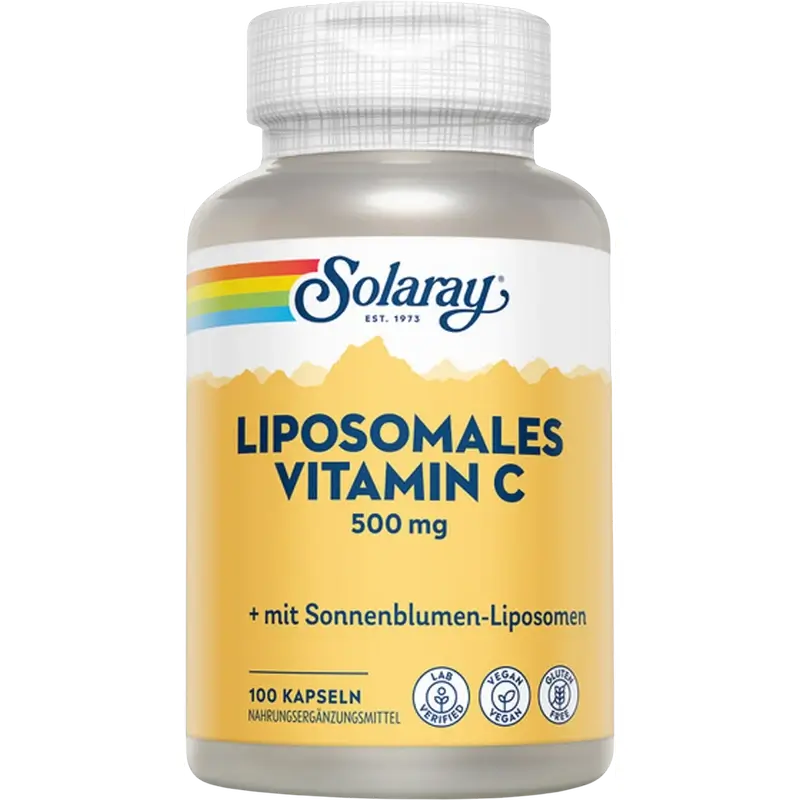Solaray Vitamina C liposomiale, 100 capsule vegane