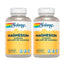 Solaray Magnesio Citrato Confezione da 2 x 180 Capsule