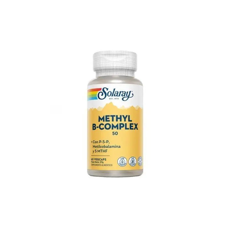 Solaray Methyl B-Complex 50 (coenzima) 60 Capsule