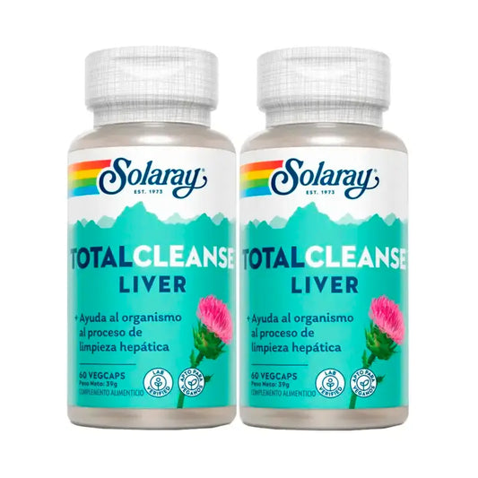 Solaray Total Cleanse Liver Pack 2 x 60 Capsule