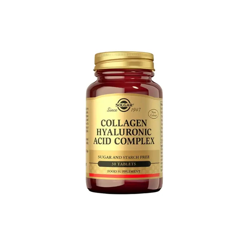 Complesso di acido ialuronico Solgar con collagene, 3X30 compresse