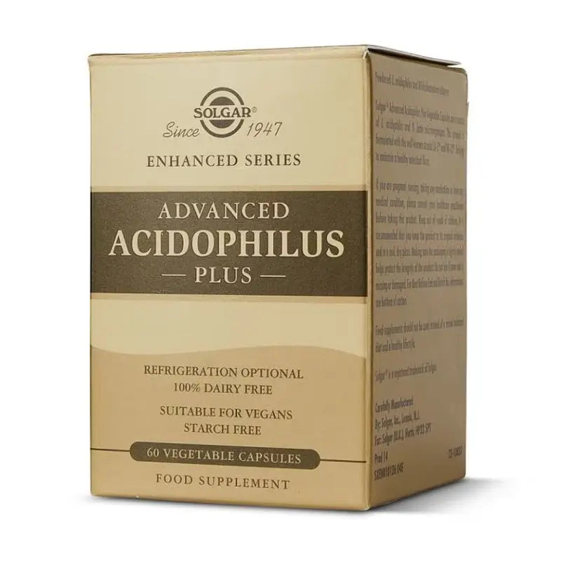 Solgar Acidophilus Plus Advanced, 60 Capsule