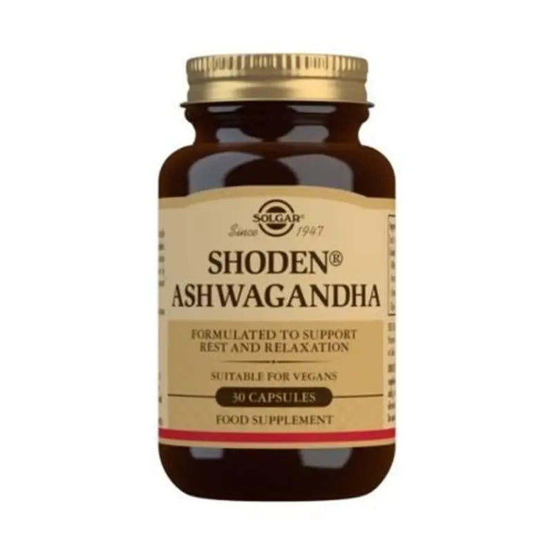 Solgar Shoden Ashwagandha 120mg, 30 Capsule