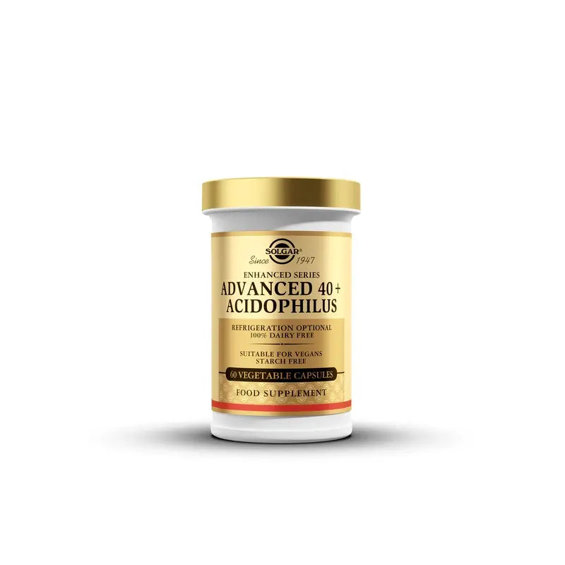 Solgar 40+ Acidophilus Advanced, 60 Capsule